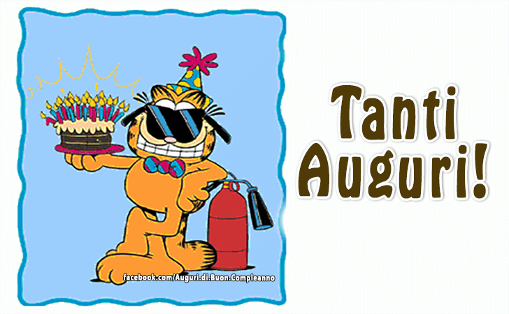 Auguri di Buon Compleanno: Tanti Auguri!