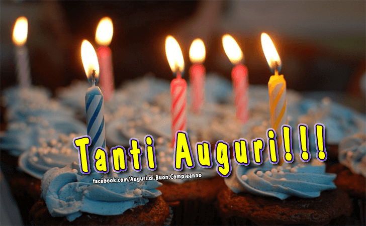 Auguri di Buon Compleanno: Tanti Auguri!