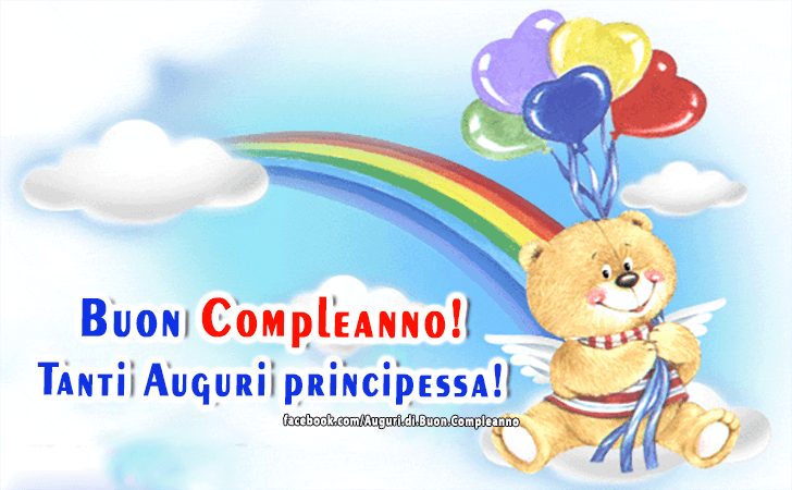 Auguri di Buon Compleanno: Buon Compleanno! Auguri Piccola principessa!