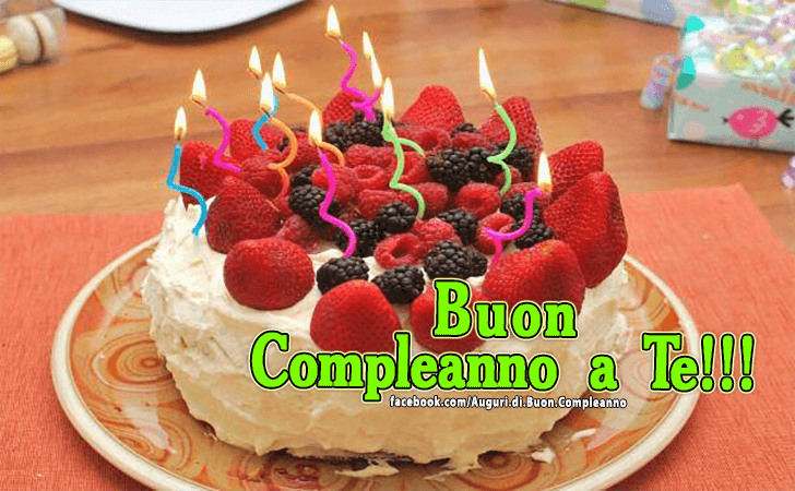 Auguri di Buon Compleanno: Buon Compleanno a Te!