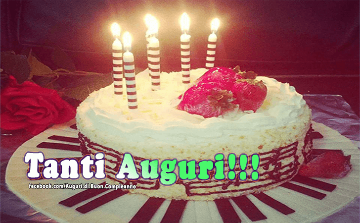 Auguri di Buon Compleanno: Tanti Auguri!