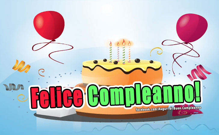 Auguri di Buon Compleanno: Felice Compleanno!