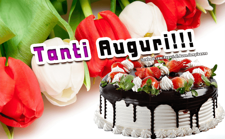 Auguri di Buon Compleanno: Tanti Auguri!