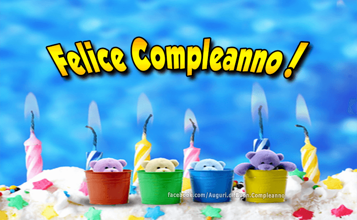 Auguri di Buon Compleanno: Felice Compleanno!