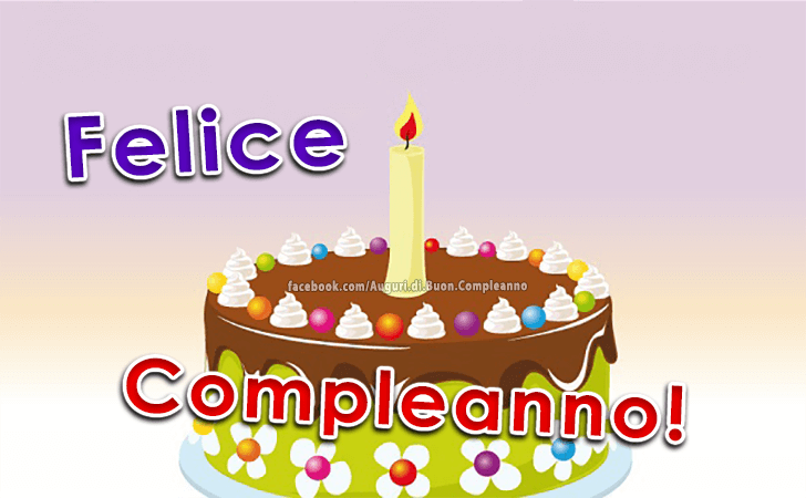 Auguri di Buon Compleanno: Felice Compleanno!