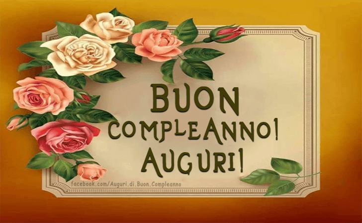 Auguri di Buon Compleanno: Buon Compleanno! Auguri!