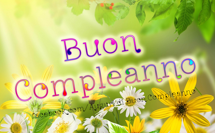 Auguri di Buon Compleanno: Buon Compleanno