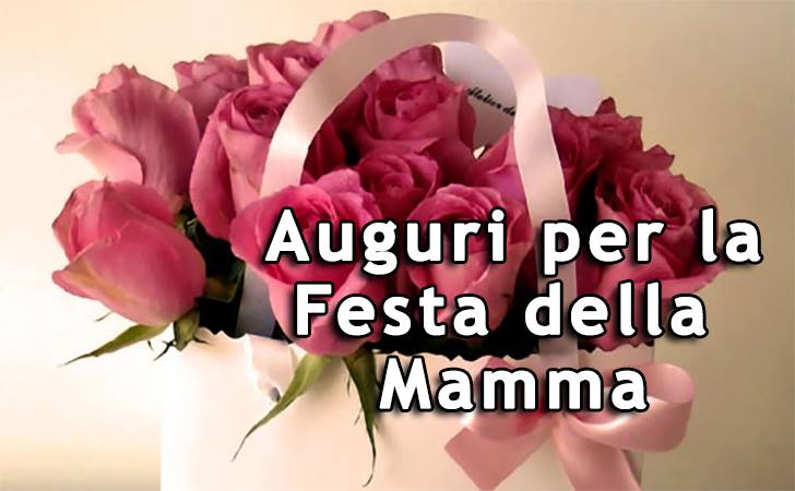Auguri per la Festa della Mamma
