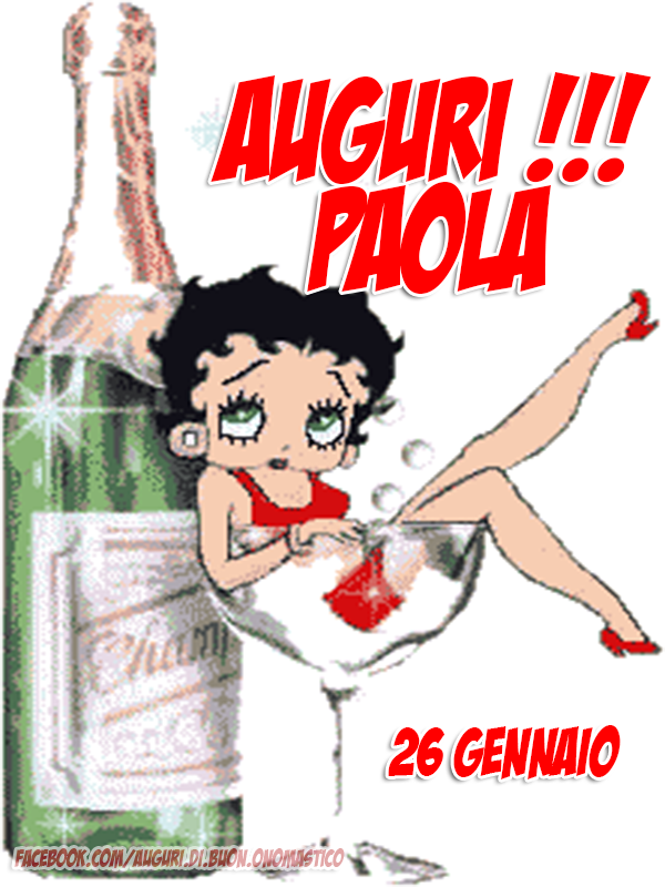 Onomastico del nome Paola 26 Gennaio