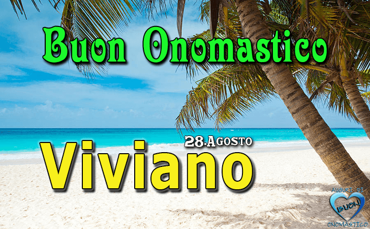 Buon Onomastico Viviano!
