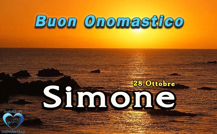Simone - Onomastico del nome Simone - Simone - Onomastico del nome Simone - Buon Onomastico Simone - Auguri di Buon Onomastico