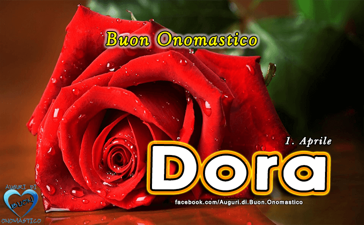 Buon Onomastico Dora! - Buon Onomastico Dora!