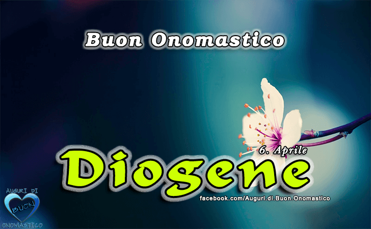 Buon Onomastico Diogene! - Buon Onomastico Diogene!