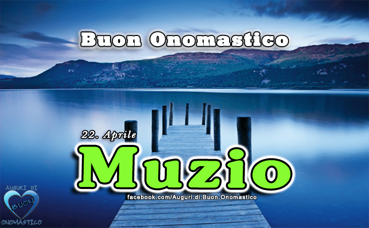 Buon Onomastico Muzio!