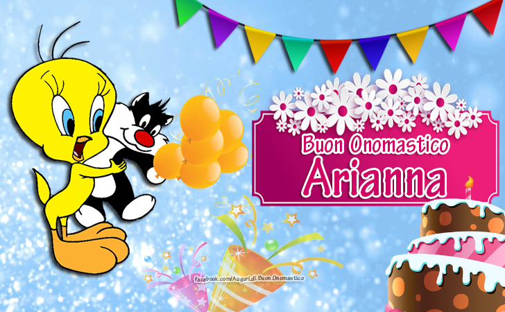 Auguri di Buon Onomastico Arianna - Auguri di Buon Onomastico  Arianna