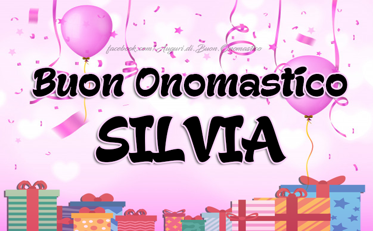 Buon Onomastico SILVIA - Buon Onomastico
SILVIA - AUGURI a tutte le persone che portano questo nome... 3. Novembre 🎁🎈🌹