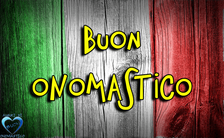 Buon Onomastico!