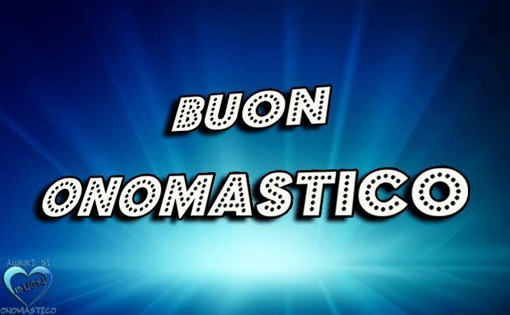 Buon Onomastico!