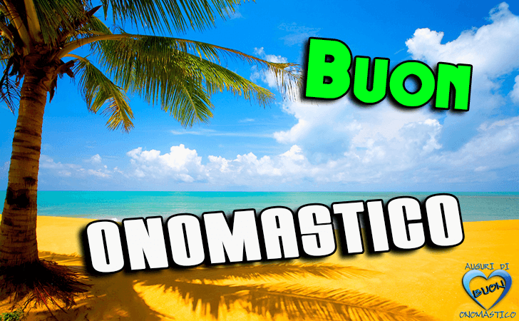 Buon Onomastico!