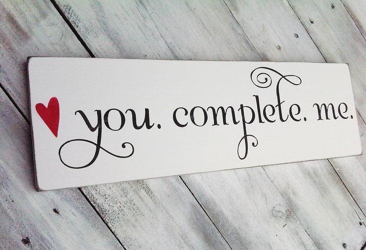 Love | You complete Me...