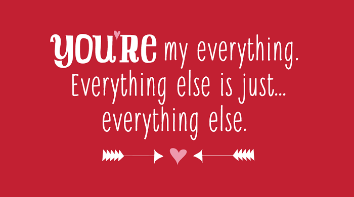 Love | Everything else is just... everything else.