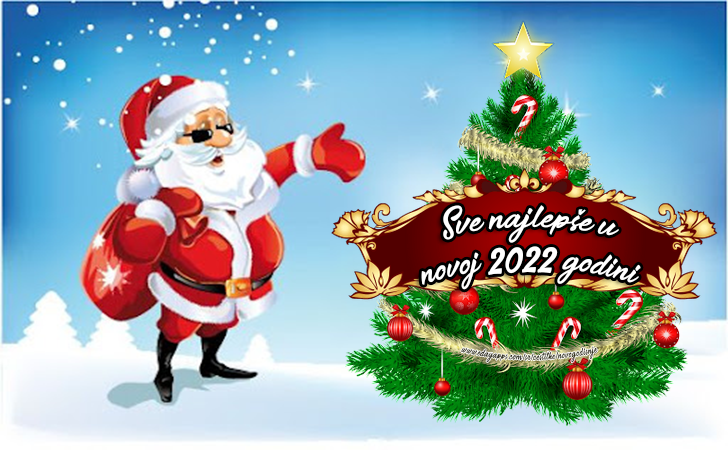 Novogodišnja Čestitka - Deda Mraz 2022