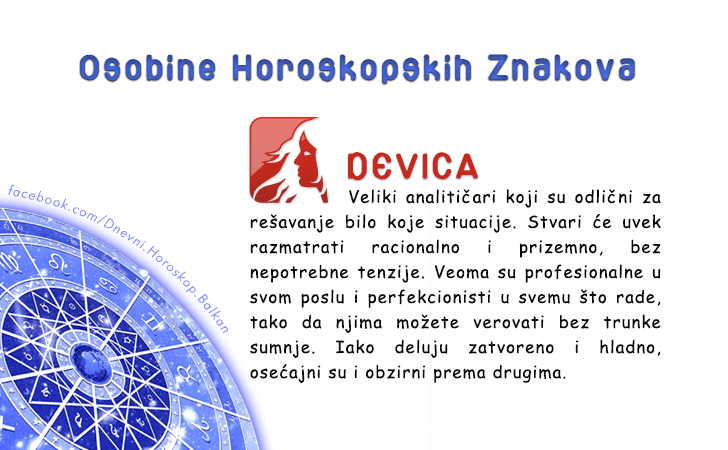 Horoskop | Karakteristike znakova | Horoskopski znakovi i njihove karakteristike