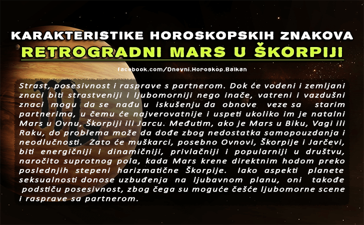 Horoskop | Karakteristike znakova | Horoskopski znakovi i njihove karakteristike