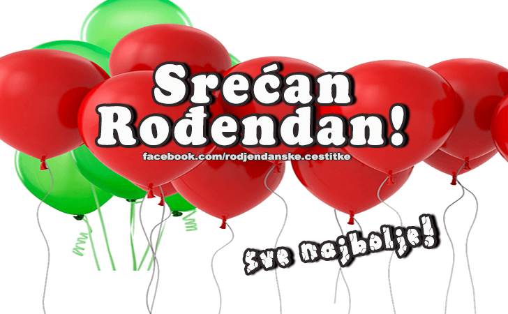 Sve najbolje! - Čestitke, Slike i Poruke za Rođendan