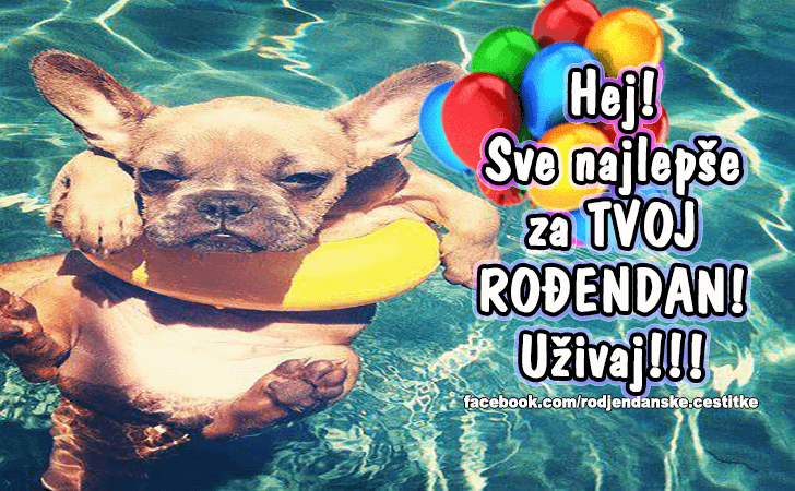 Hej! Uzivaj! - Čestitke, Slike i Poruke za Rođendan