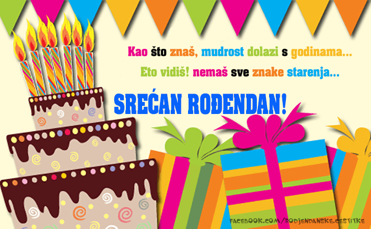 Kao sto znas, mudrost... - Čestitke, Slike i Poruke za Rođendan