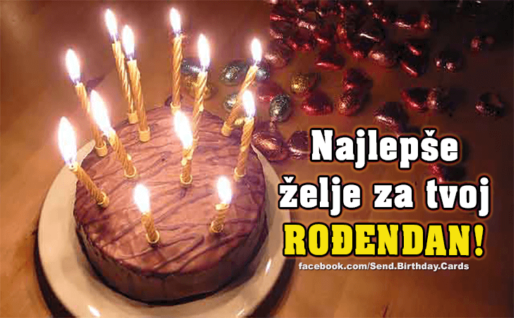 Najlepse zelje... - Čestitke, Slike i Poruke za Rođendan