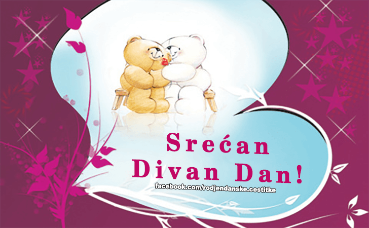 Srecan Divan Dan! - Čestitke, Slike i Poruke za Rođendan