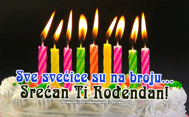 Srecan Ti Rodjendan! - Čestitke, Slike i Poruke za Rođendan