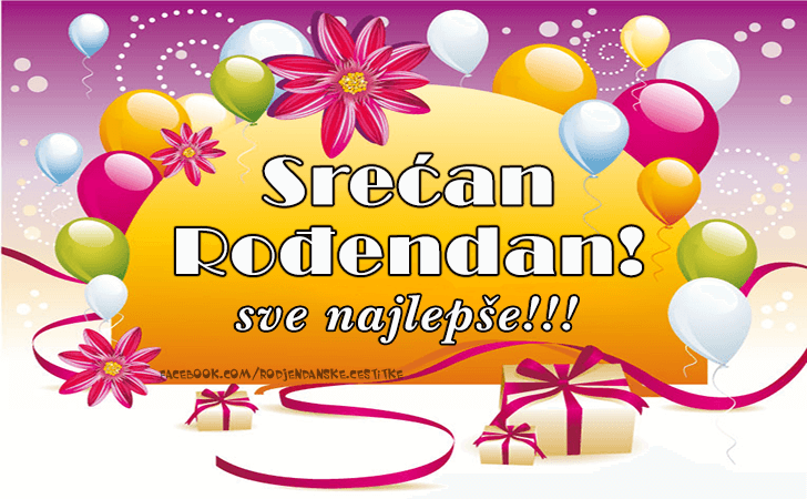 Srecan Rodjendan... - Čestitke, Slike i Poruke za Rođendan