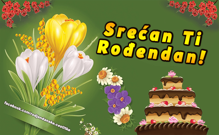 Rođendanske Čestitke (SLIKE) | Srećan Ti Rođendan!