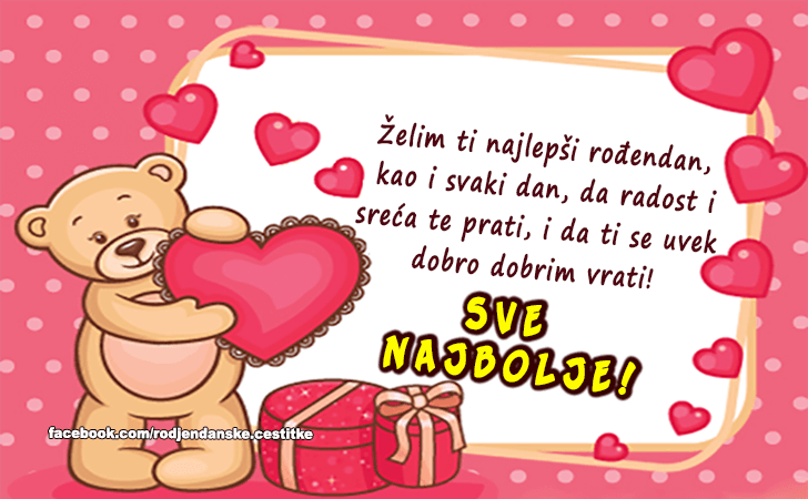 Sve najbolje! - Čestitke, Slike i Poruke za Rođendan