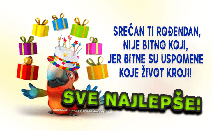 Sve najlepše! - Čestitke, Slike i Poruke za Rođendan