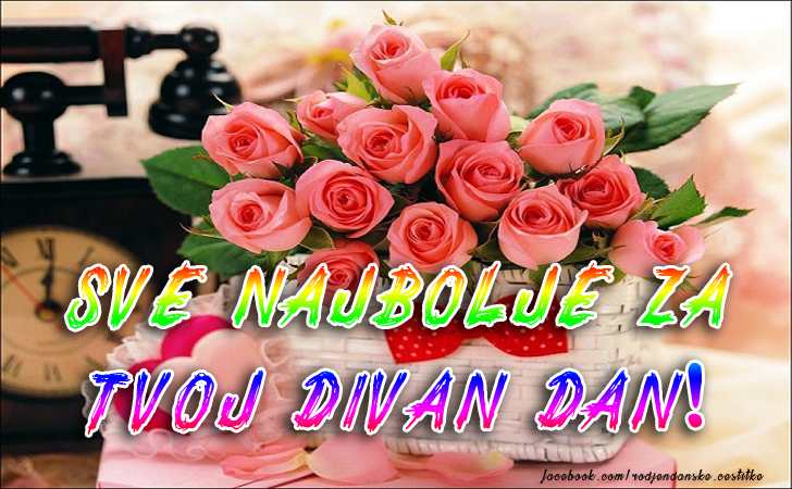 Sve najbolje za tvoj divan dan! - Čestitke, Slike i Poruke za Rođendan
